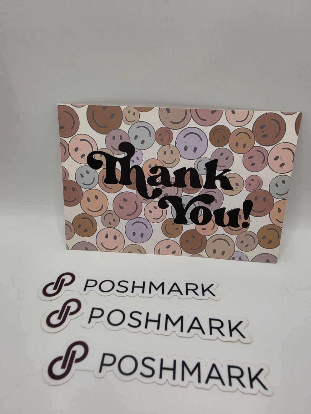 Poshmark Pack Of 6 Thank You Cards 3 Poshmark Stickers